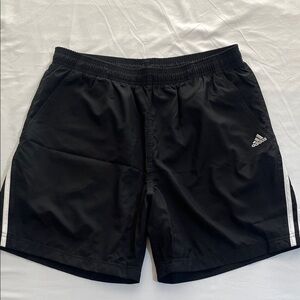Adidas Men's Black Climalite Athletic Shorts